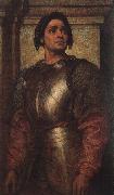 Lord Frederic Leighton A Condottiere oil on canvas